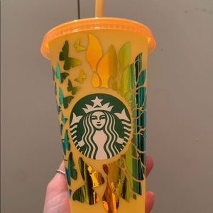 starbucks color changing cups decorated